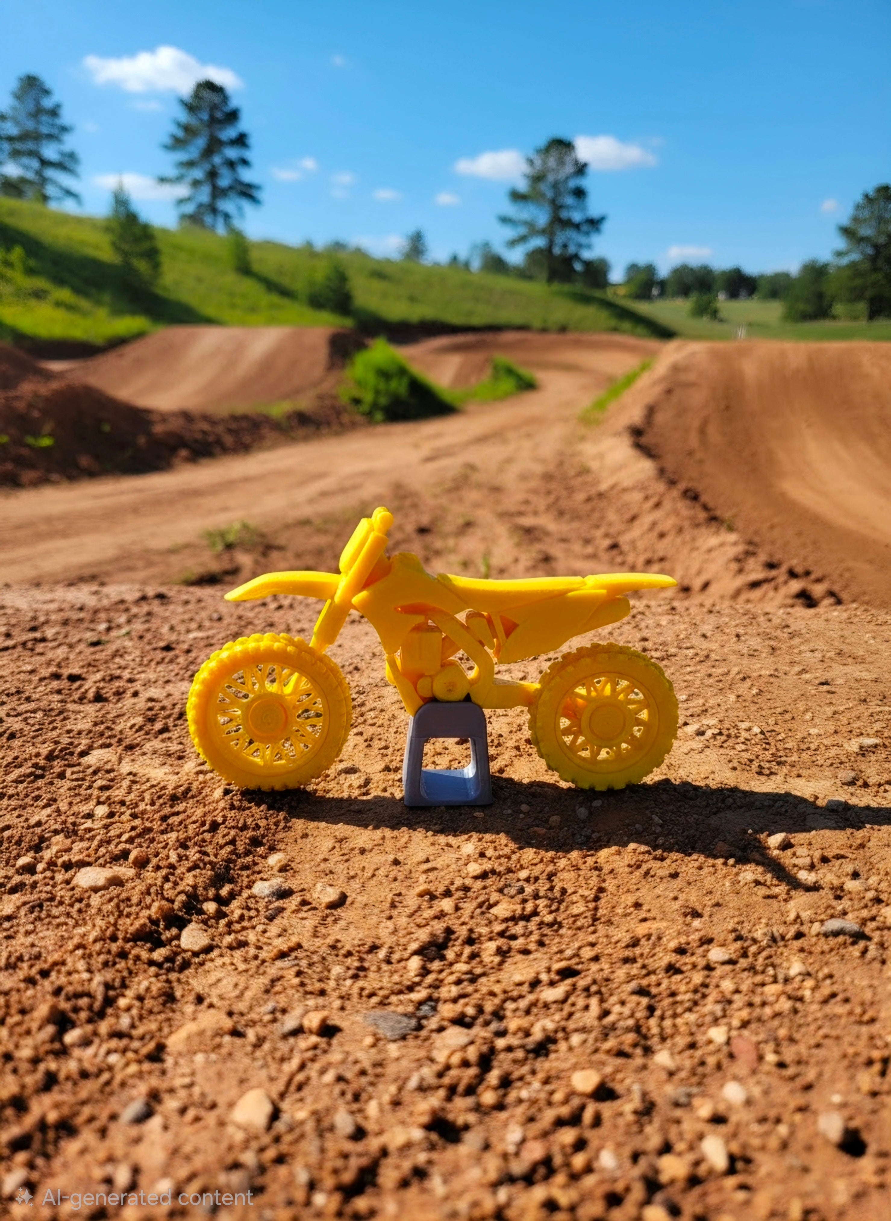 Lil Shredders Mx Dirt Bike Toy 1:10 scale