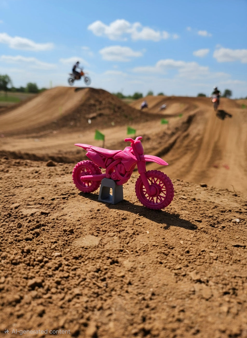 Lil Shredder MX Dirt bike Toy 1:10 scale