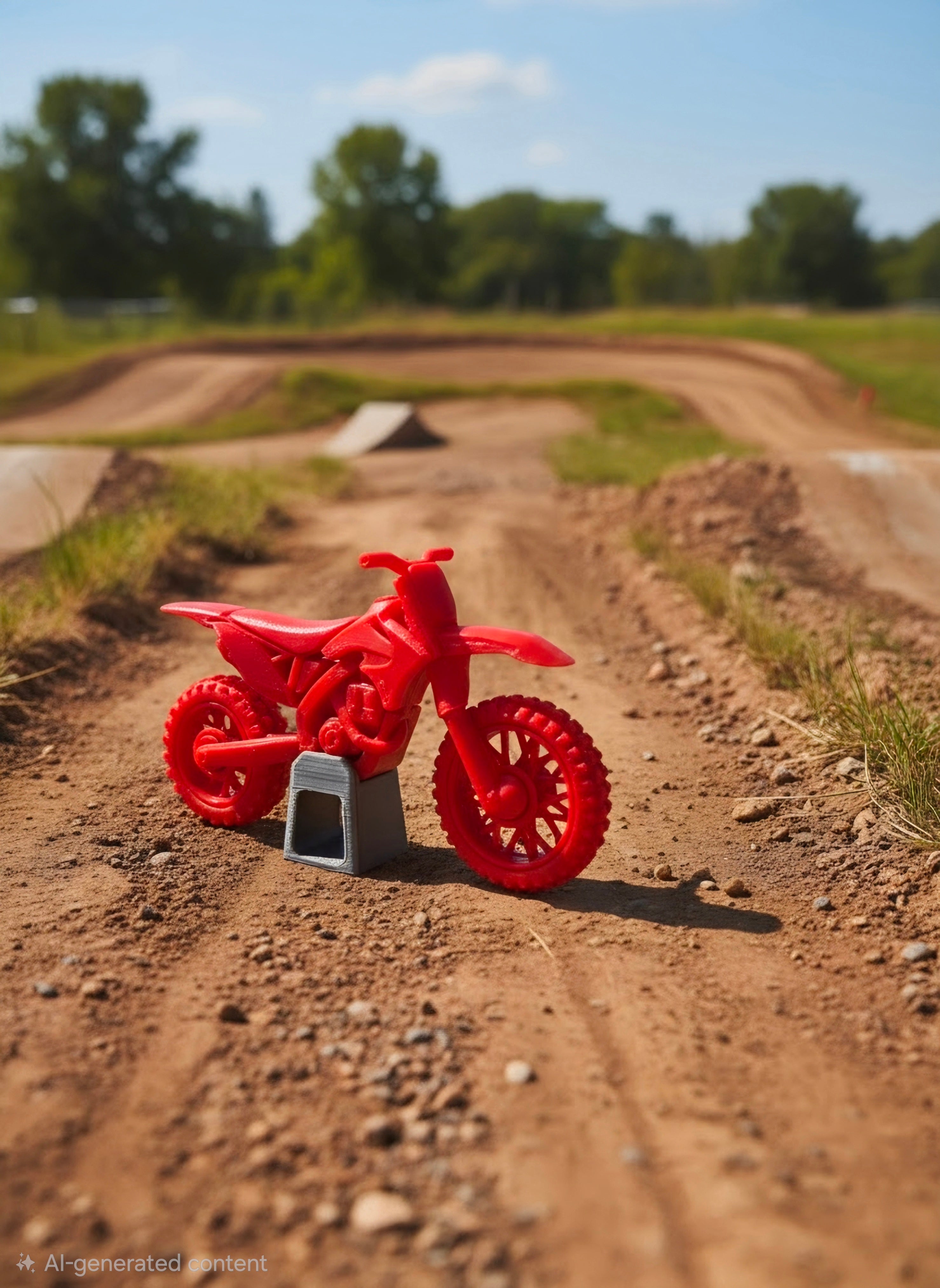 Lil Shredder MX Dirt bike Toy 1:10 scale