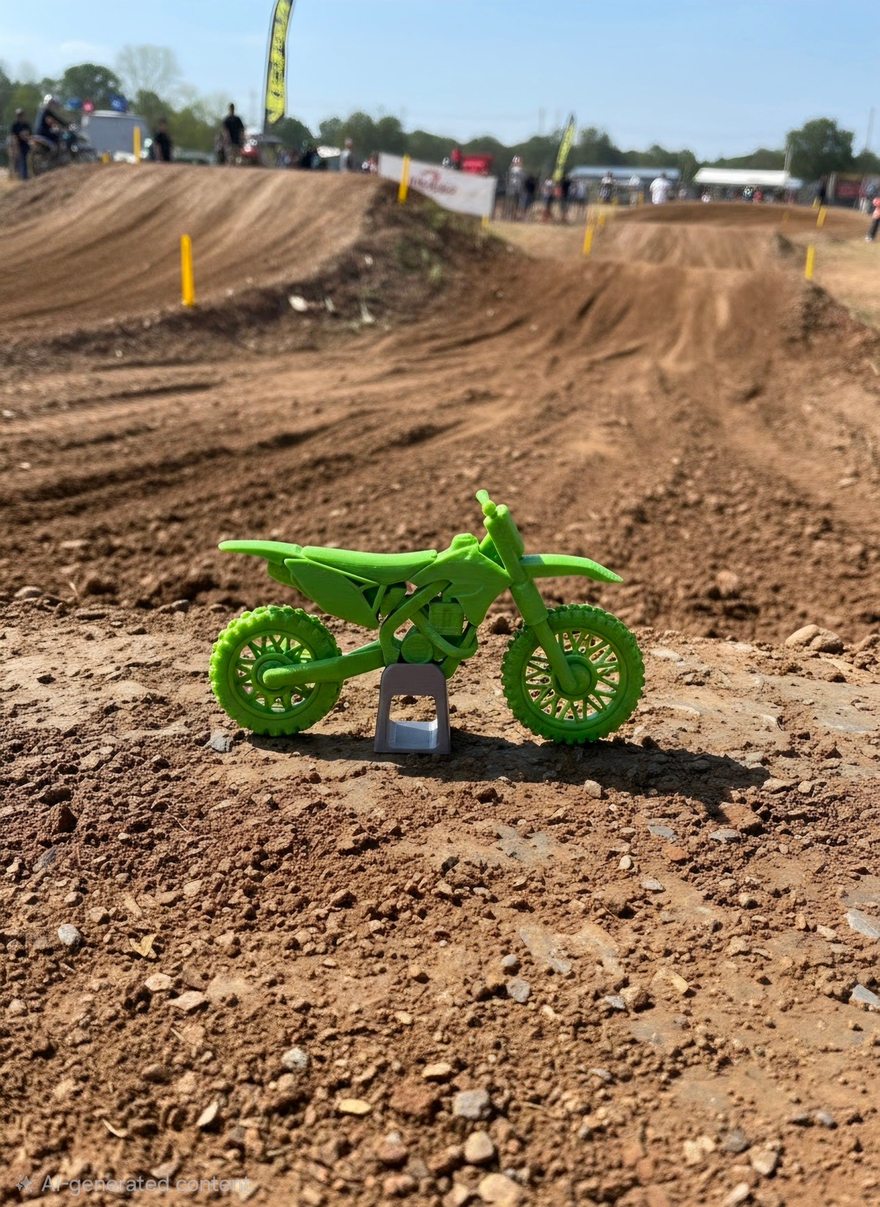 Lil Shredder MX Dirt bike Toy 1:10 scale