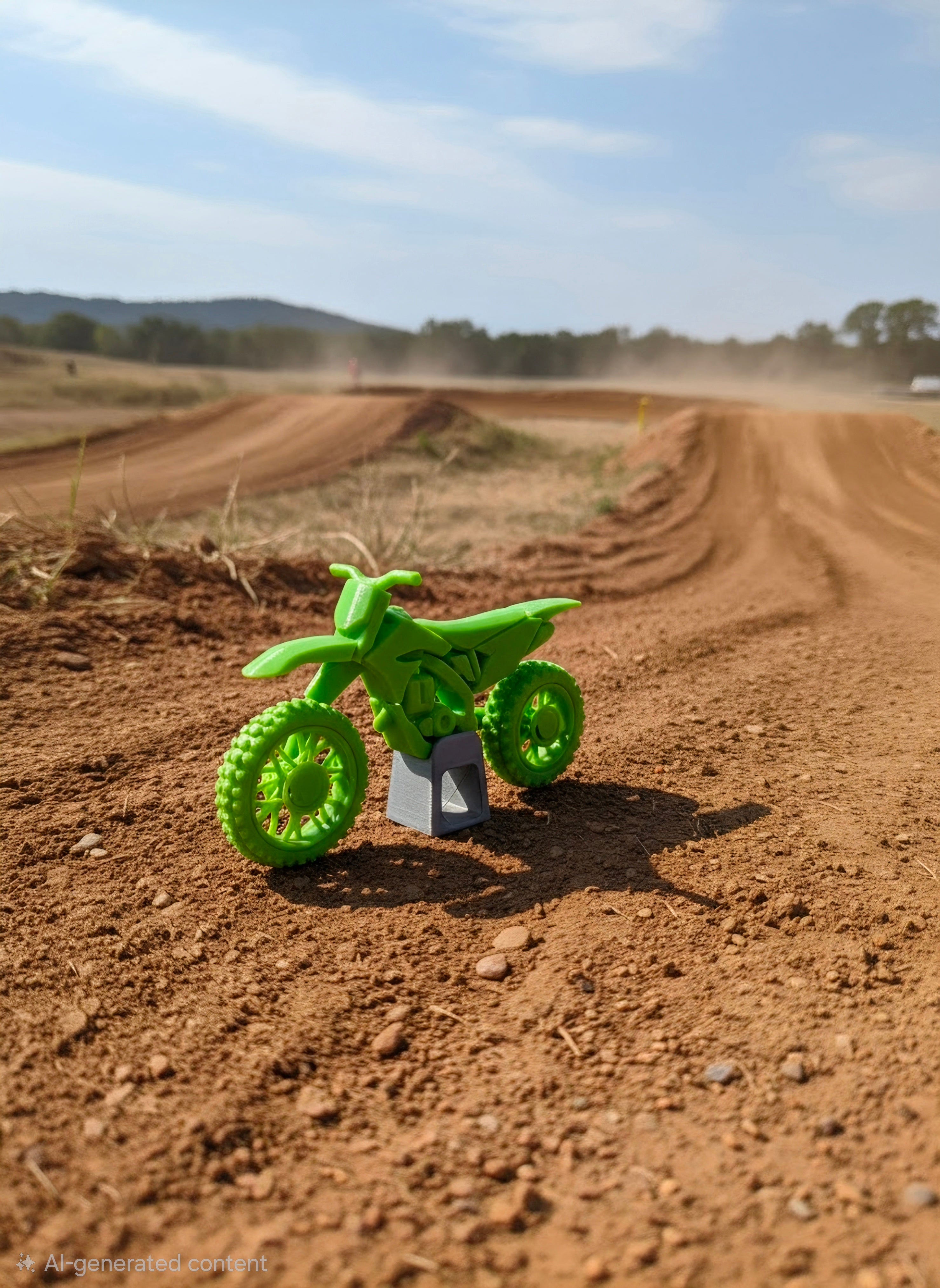 Lil Shredder MX Dirt bike Toy 1:10 scale