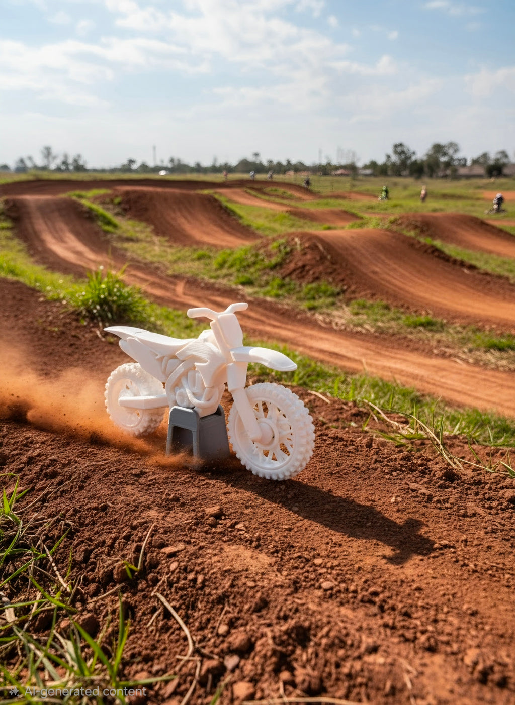 Lil Shredder MX Dirt Bike Toy 1:10 scale