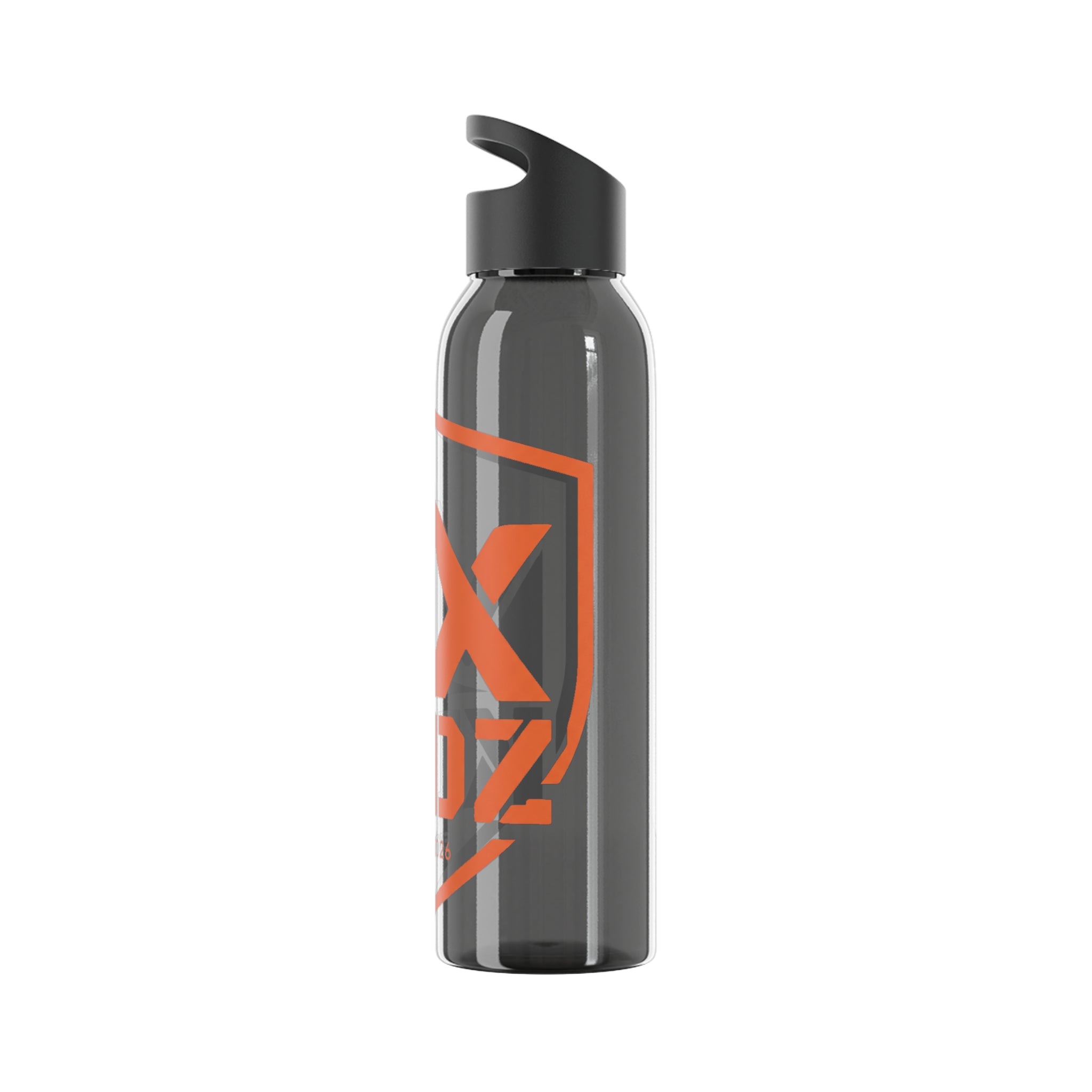 Sky Water Bottle — Clear Sports Bottle with Bold MX KIDZ Logo