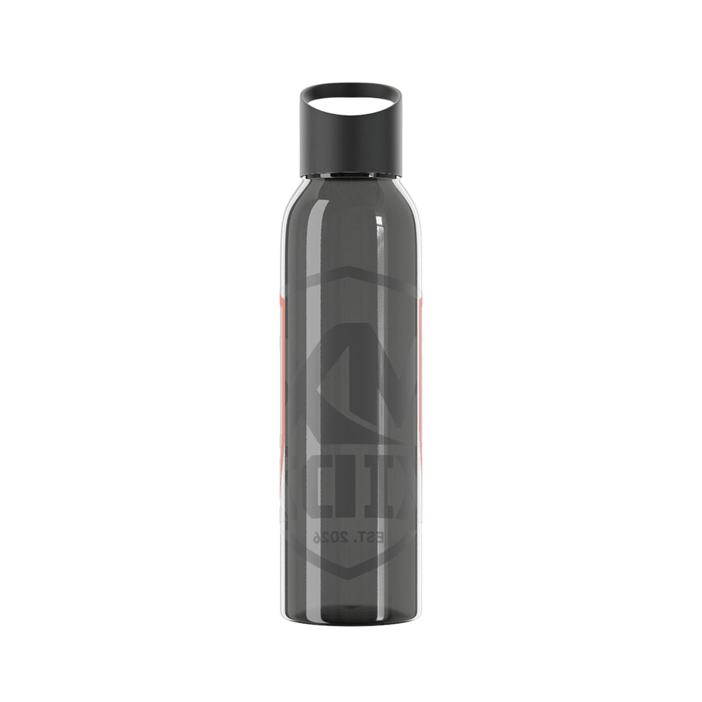 Sky Water Bottle — Clear Sports Bottle with Bold MX KIDZ Logo