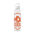 Sky Water Bottle — Clear Sports Bottle with Bold MX KIDZ Logo